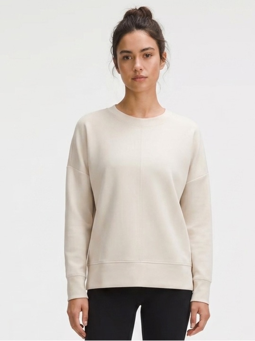 Cable & Gauge Ivory Yummy Scuba Knit L/S Top Size XS Extra Small EUC $60